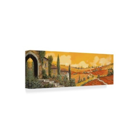 Trademark Fine Art Guido Borelli 'Terra Di Siena' Canvas Art, 16x47 ALI34200-C1647GG